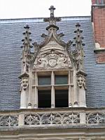 Blois, Chateau, Aile Louis XII, Fenetre (1)